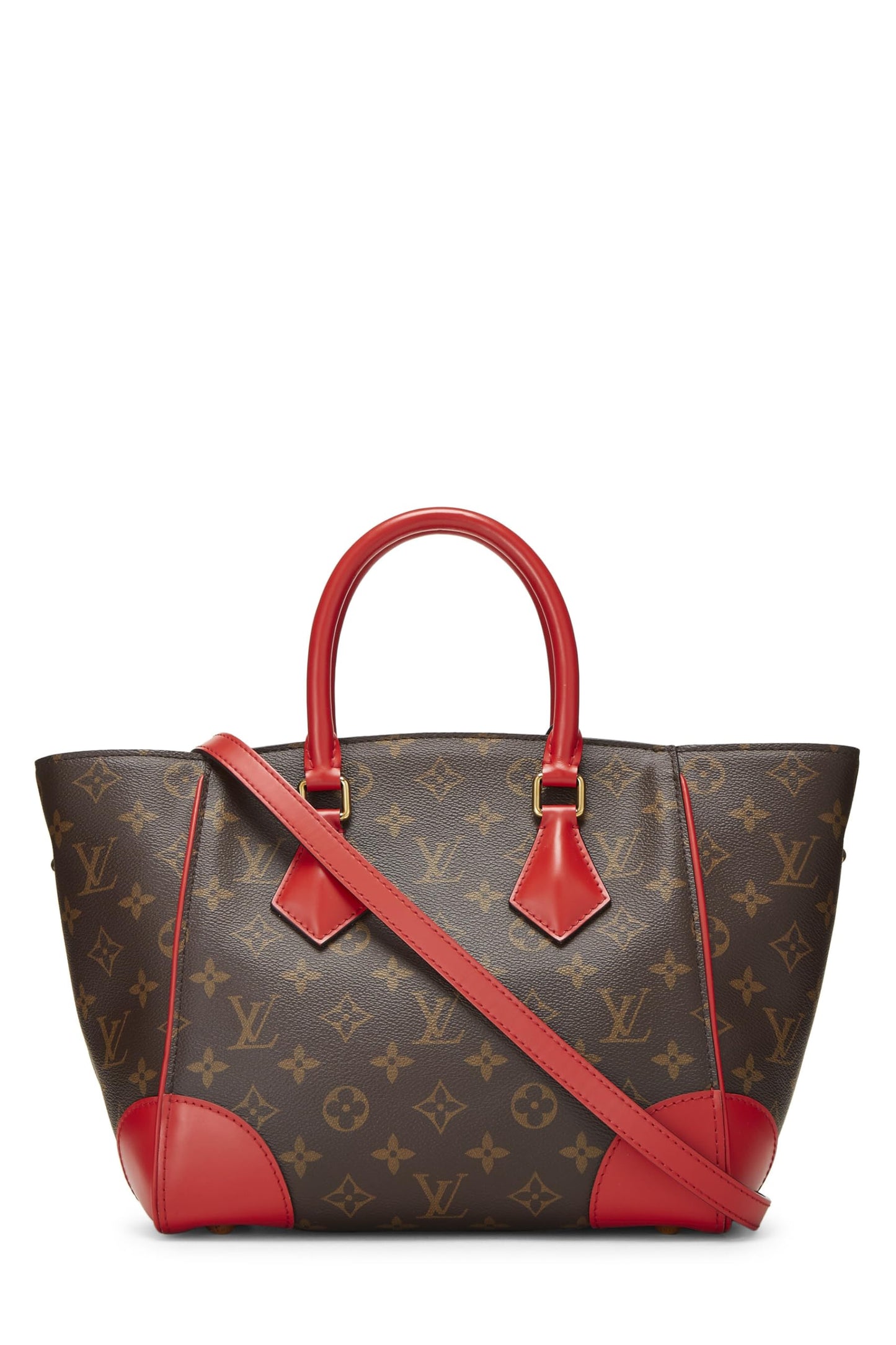 Louis Vuitton, Red Monogram Canvas Phenix PM, Red