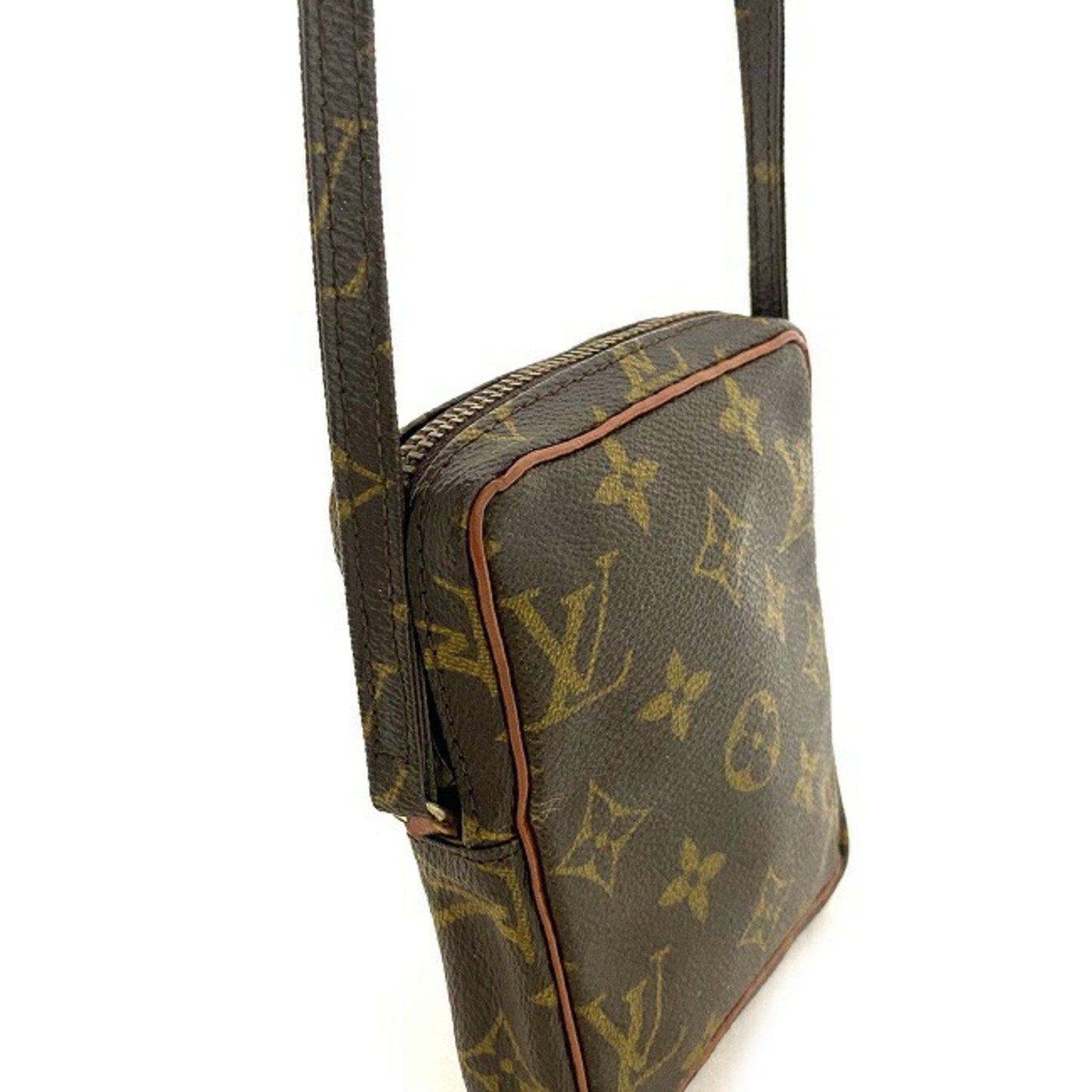Louis Vuitton Brown Canvas Danube shoulder bag