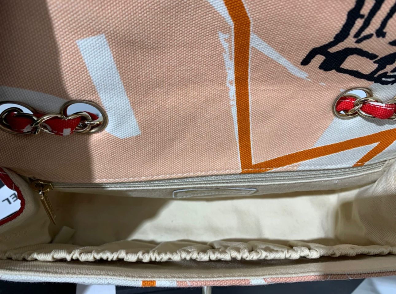 CHANEL 2005-2006 Paris Map shoulder bag