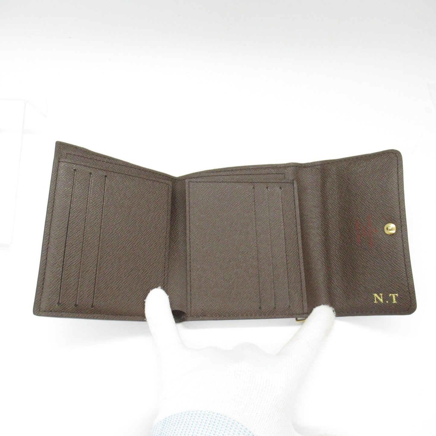 Louis Vuitton Damier Canvas Coated Canvas Wallet (Tri-Fold)