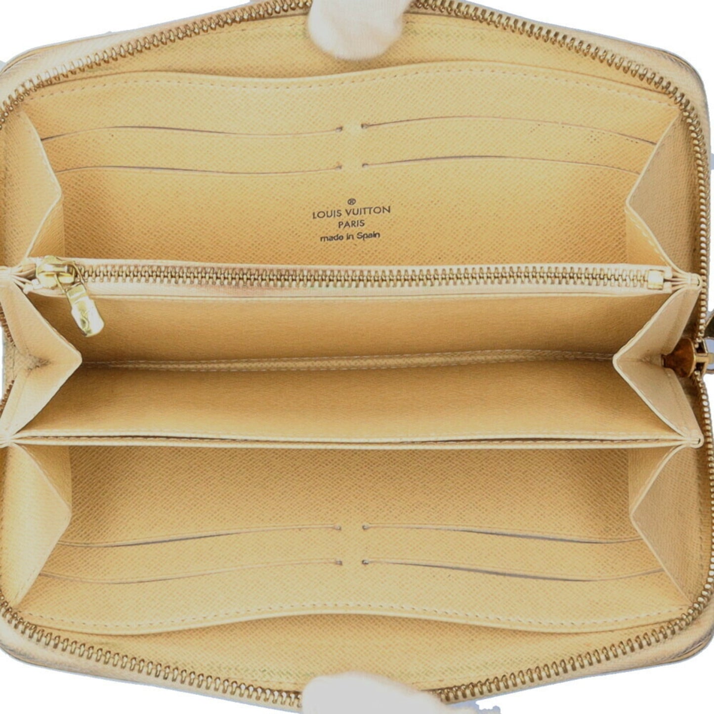 Louis Vuitton Damier Azur Damier Azur Long Wallet (Bi-Fold)