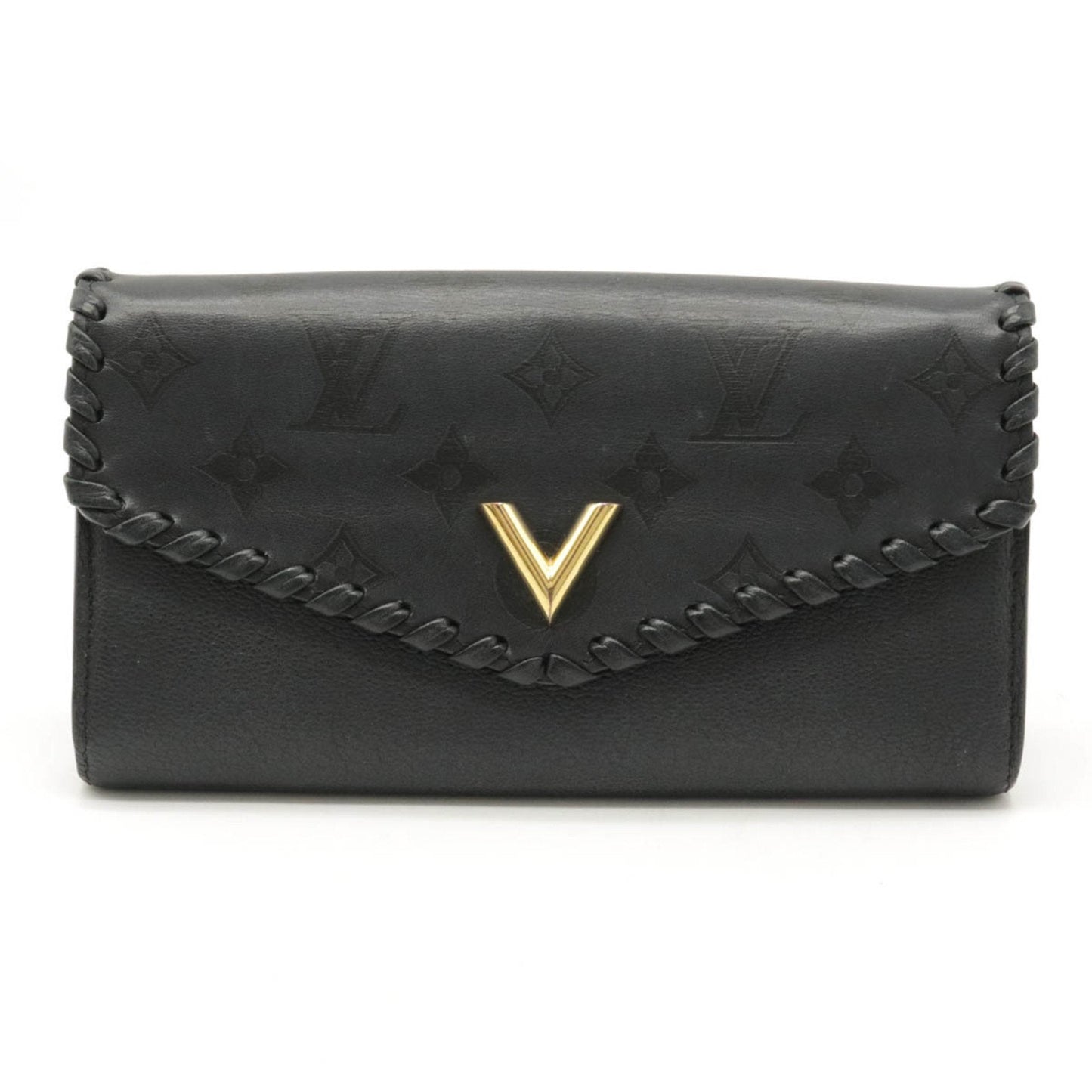 Louis Vuitton Black Leather wallet accessories