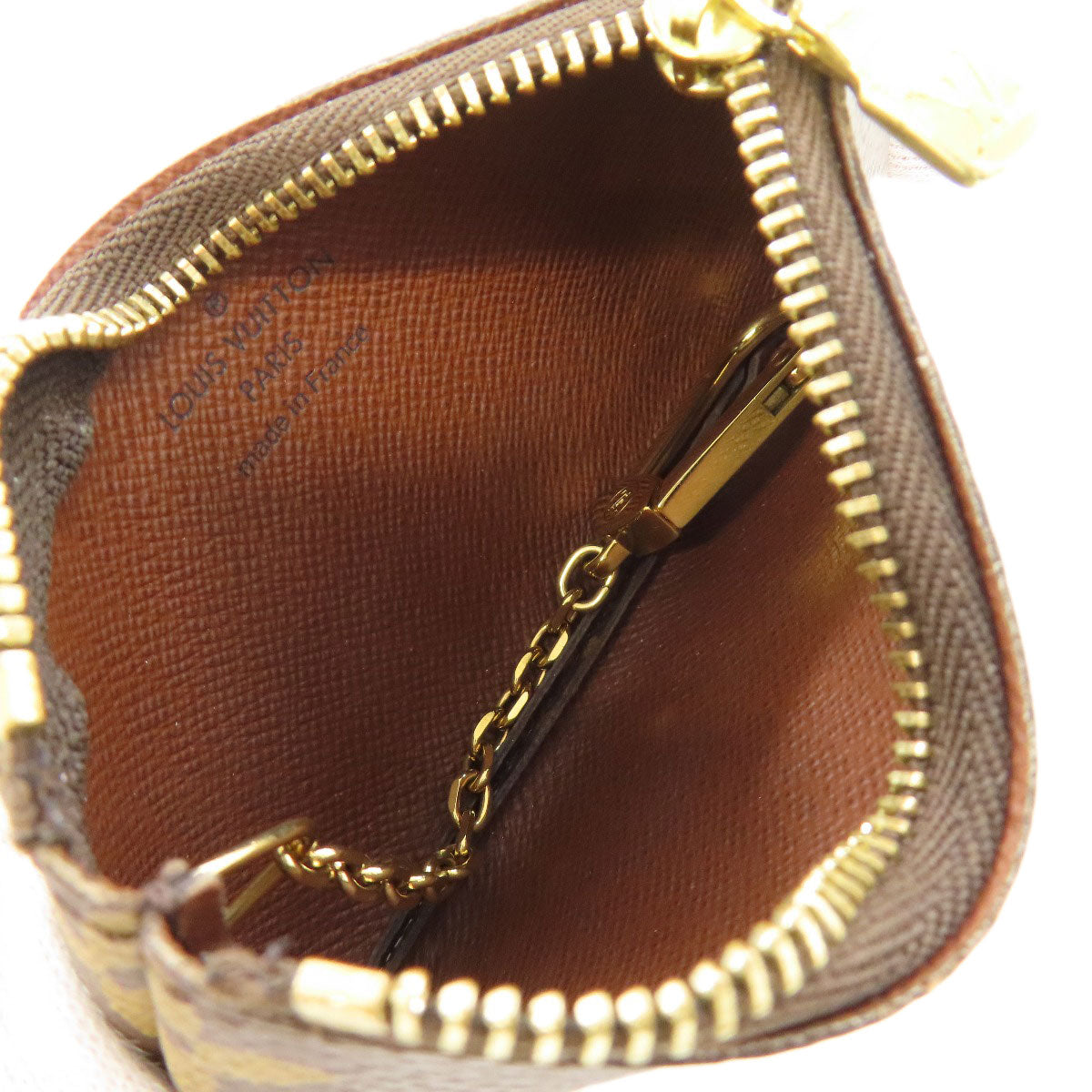 LOUIS VUITTON Coin case M62650 Monogram canvas Brown Pochette Kle Women(Unisex)