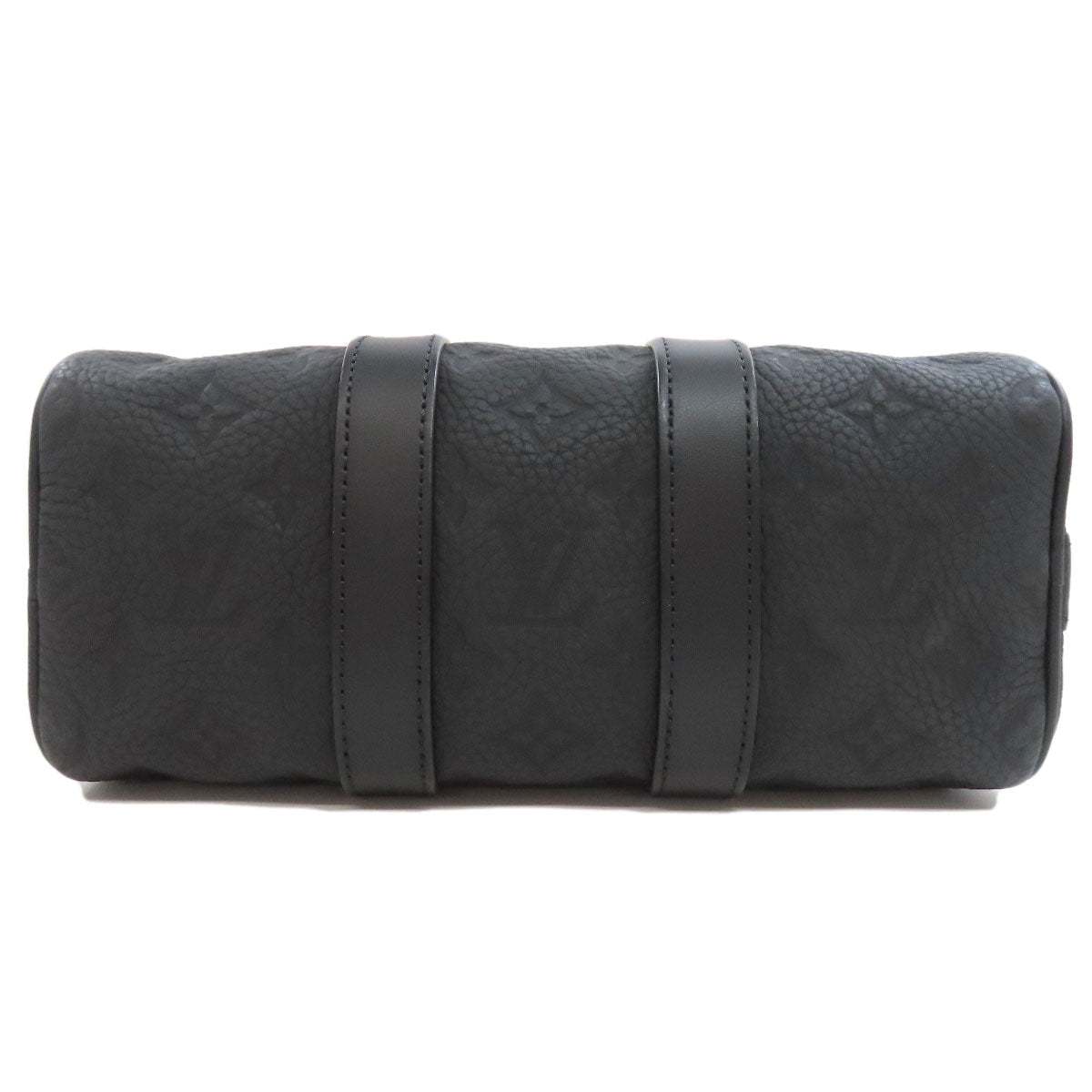 LOUIS VUITTON Handbag M20900 Taurillon Clemence Leather black Keepall ・bandouliere 25