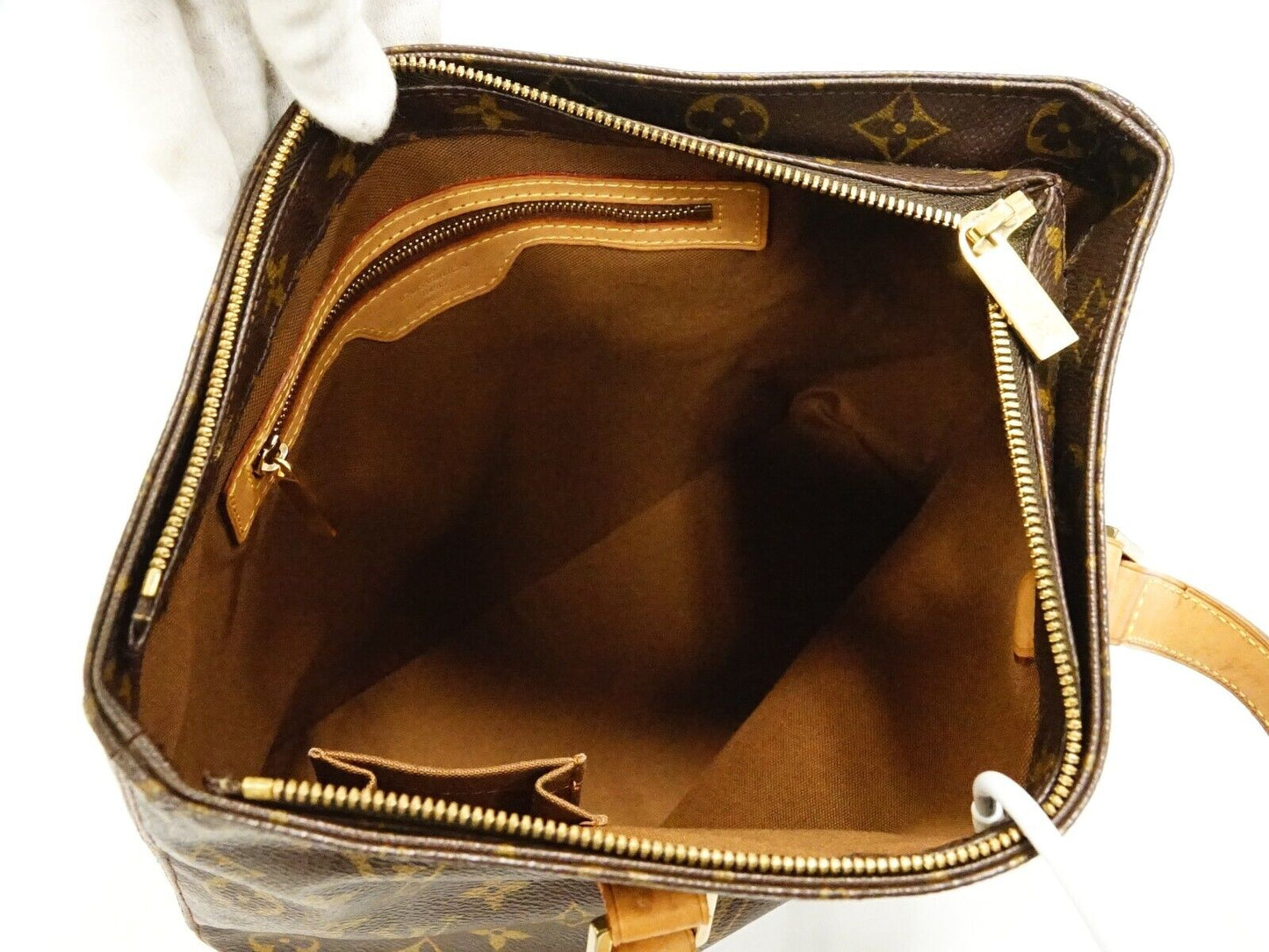 Louis Vuitton Brown Canvas Piano handbag bag