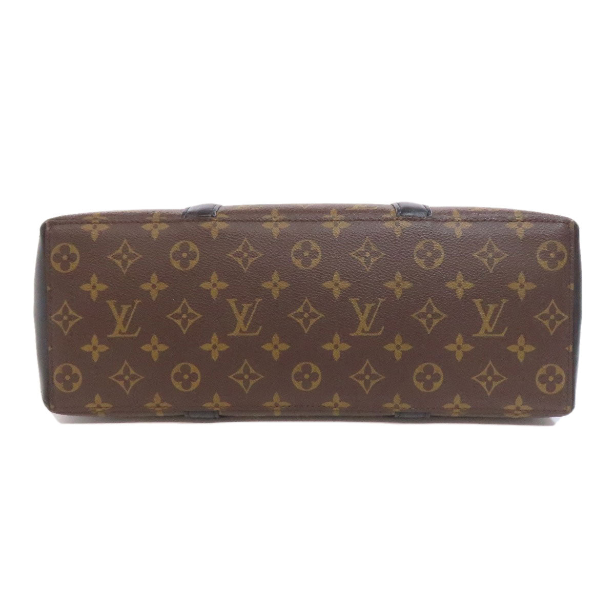 LOUIS VUITTON Tote Bag M45734 Monogram canvas Brown Macassar Weekend