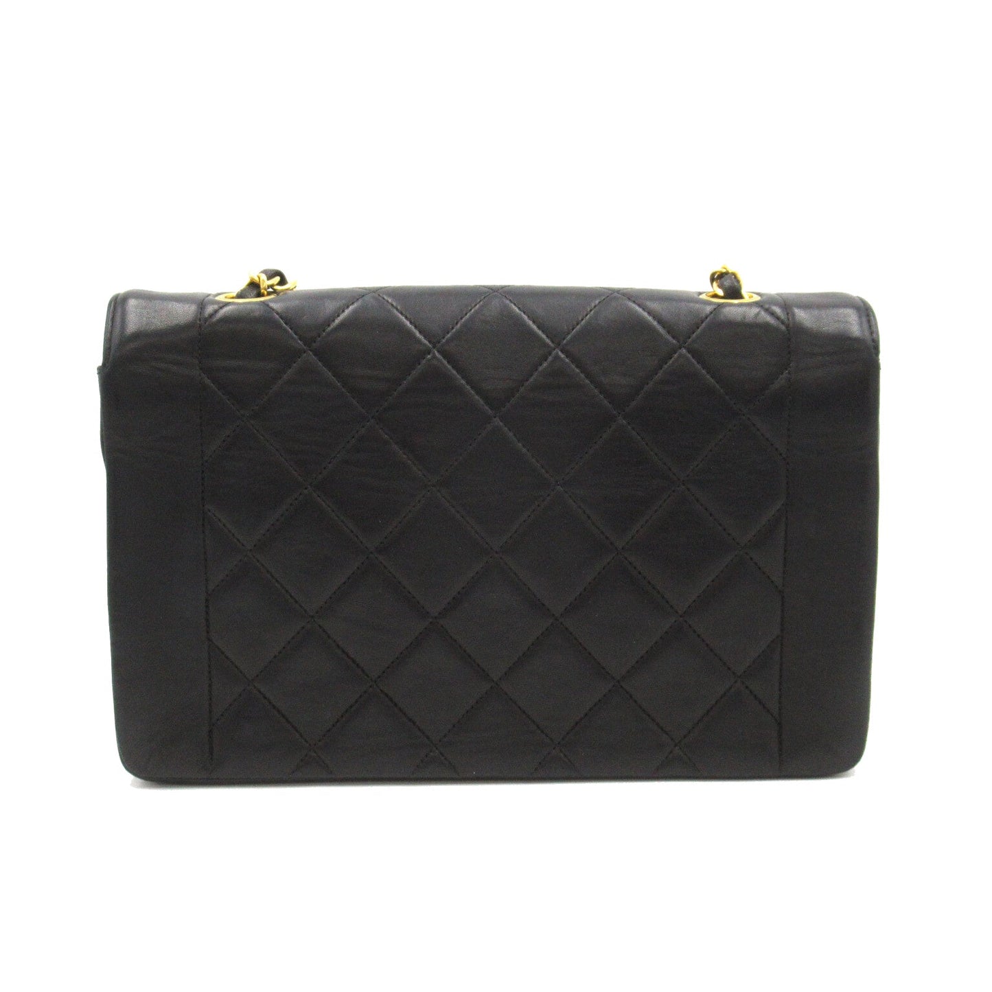 Chanel Chanel Diamond Flap Matrasse Chain Shoulder Bag Black A01165