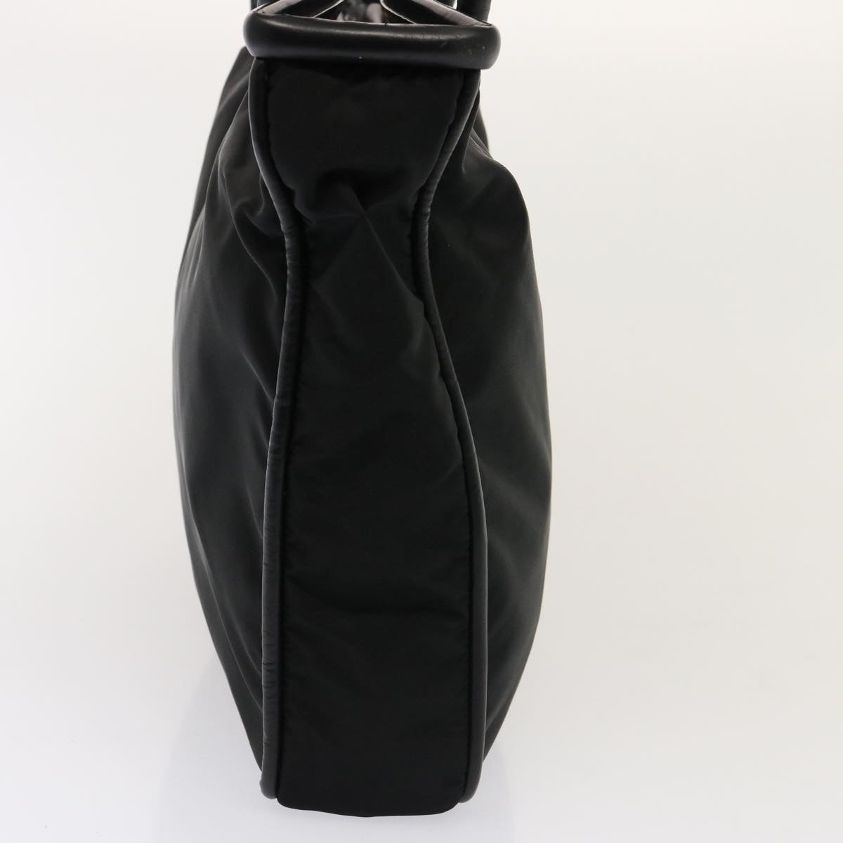 Luxury CELINE Shoulder Bag Nylon Black 76411