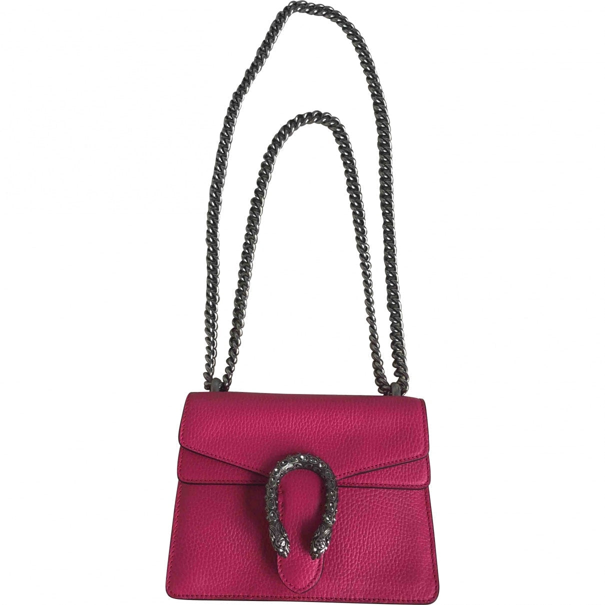 Gucci dionysus pink leather handbag