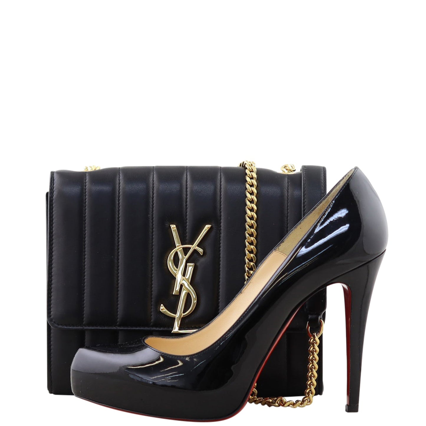 Saint Laurent Vicky Wallet on Chain