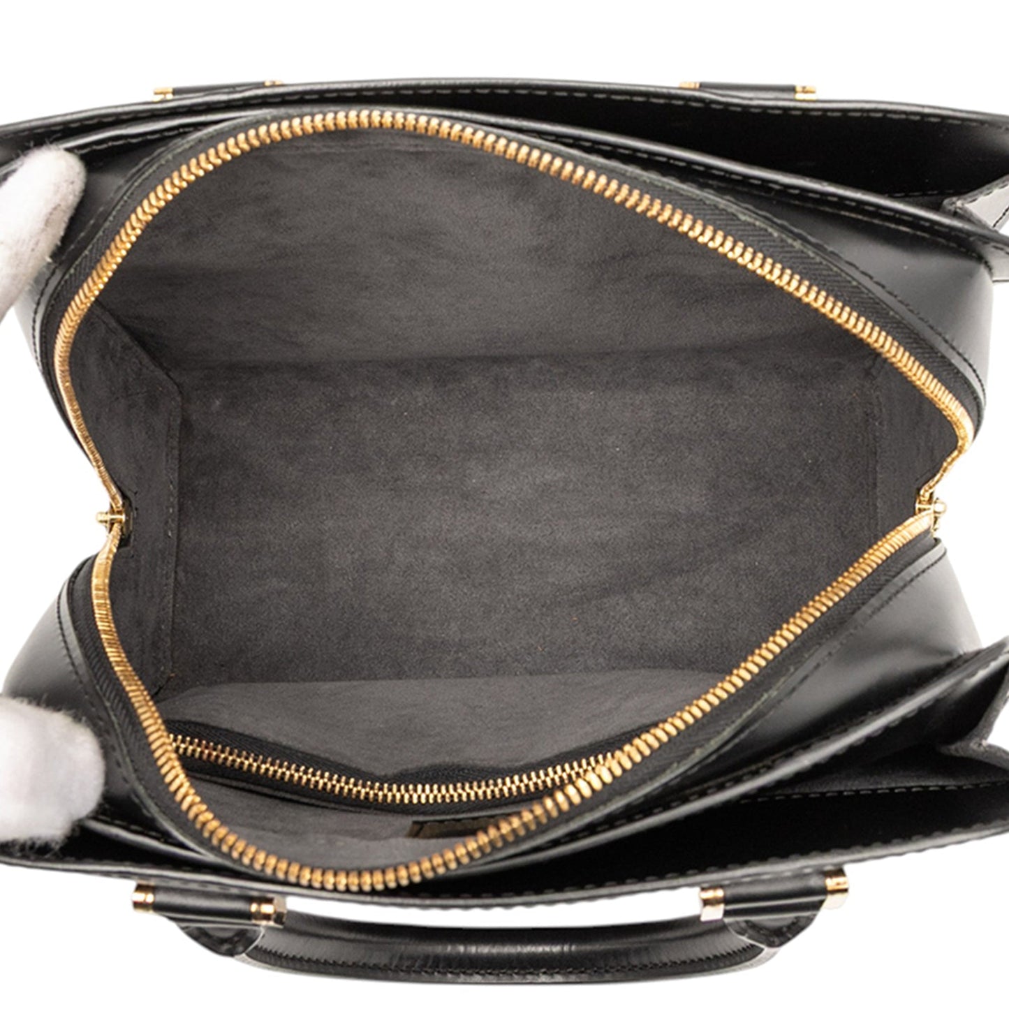 Black Louis Vuitton Epi Pont-Neuf PM Handbag