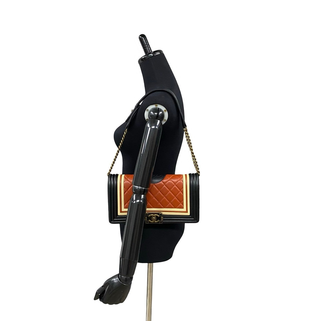 Chanel Boy Chanel Lambskin Shoulder Bag