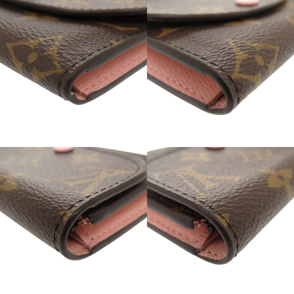 LOUIS VUITTON Bifold Wallet M62361 Monogram canvas Brown Monogram Portomone Rosary