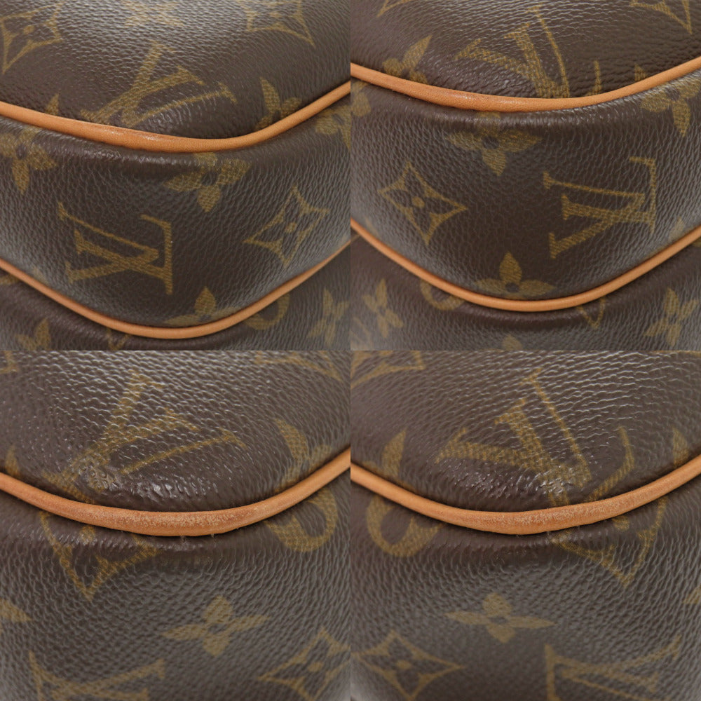 LOUIS VUITTON Shoulder Bag M45254 Monogram canvas Brown Monogram Reporter PM mens(Unisex)