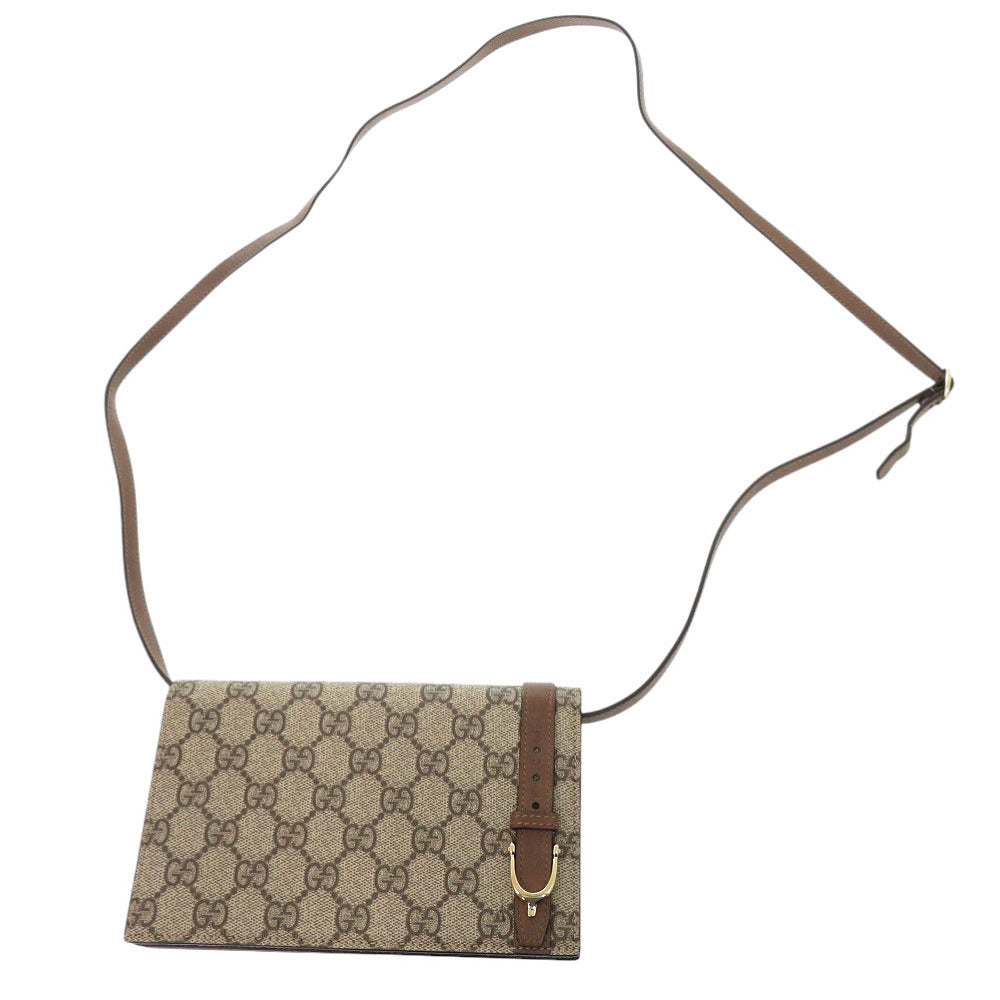 GUCCI Other bag 354086 GG Supreme beige Shoulder wallet Gucci Nice Women
