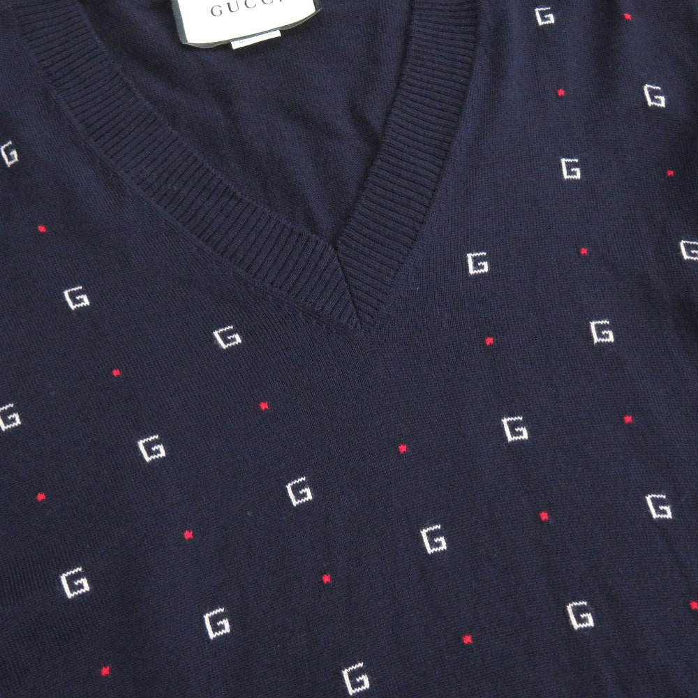 GUCCI knit wool Navy L