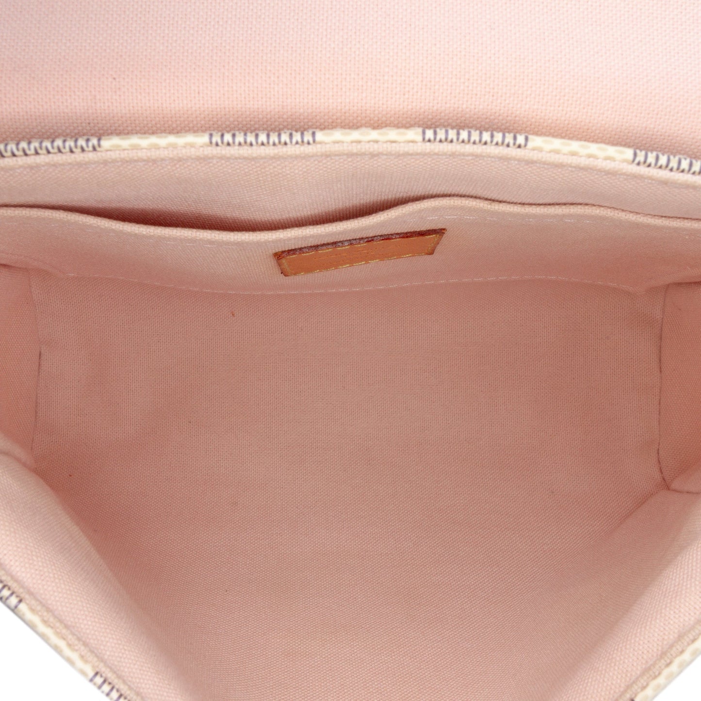 White Louis Vuitton Damier Azur Croisette Satchel