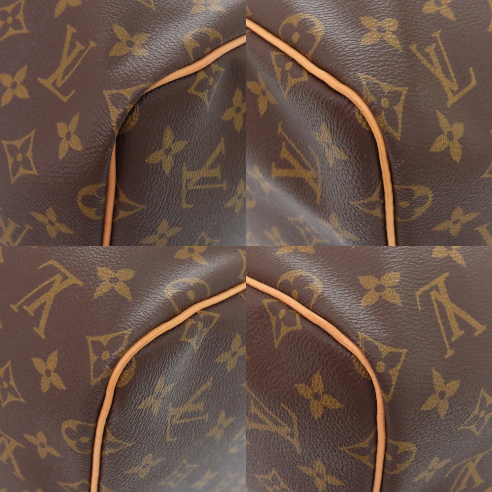 LOUIS VUITTON Boston Duffel bag M41424 Monogram canvas Brown Monogram New Keepall 55