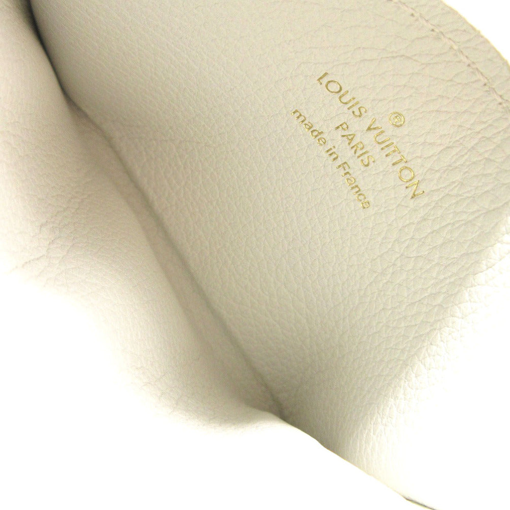 LOUIS VUITTON Card Case M68727 Calfskin white Porte Cartes Rock Me