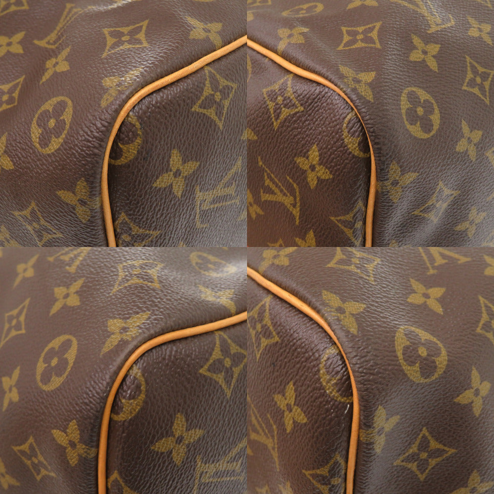 LOUIS VUITTON Boston Duffel bag M41412 Monogram canvas Brown Monogram Keepall bandouliere60