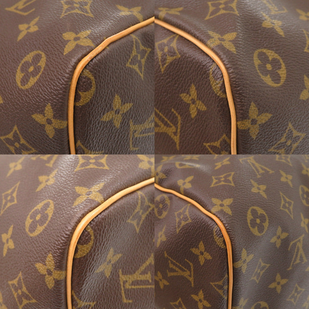 LOUIS VUITTON Boston Duffel bag M41412 Monogram canvas Brown Monogram Keepall bandouliere60