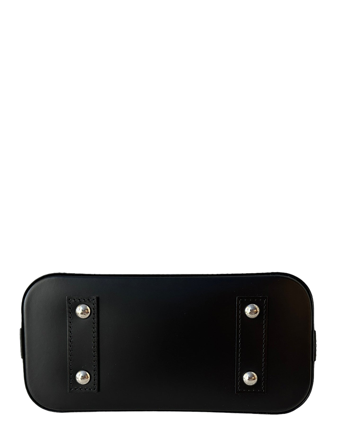 Louis Vuitton 2023 LV x YK Kusama Dots Black Epi Leather Alma BB Bag