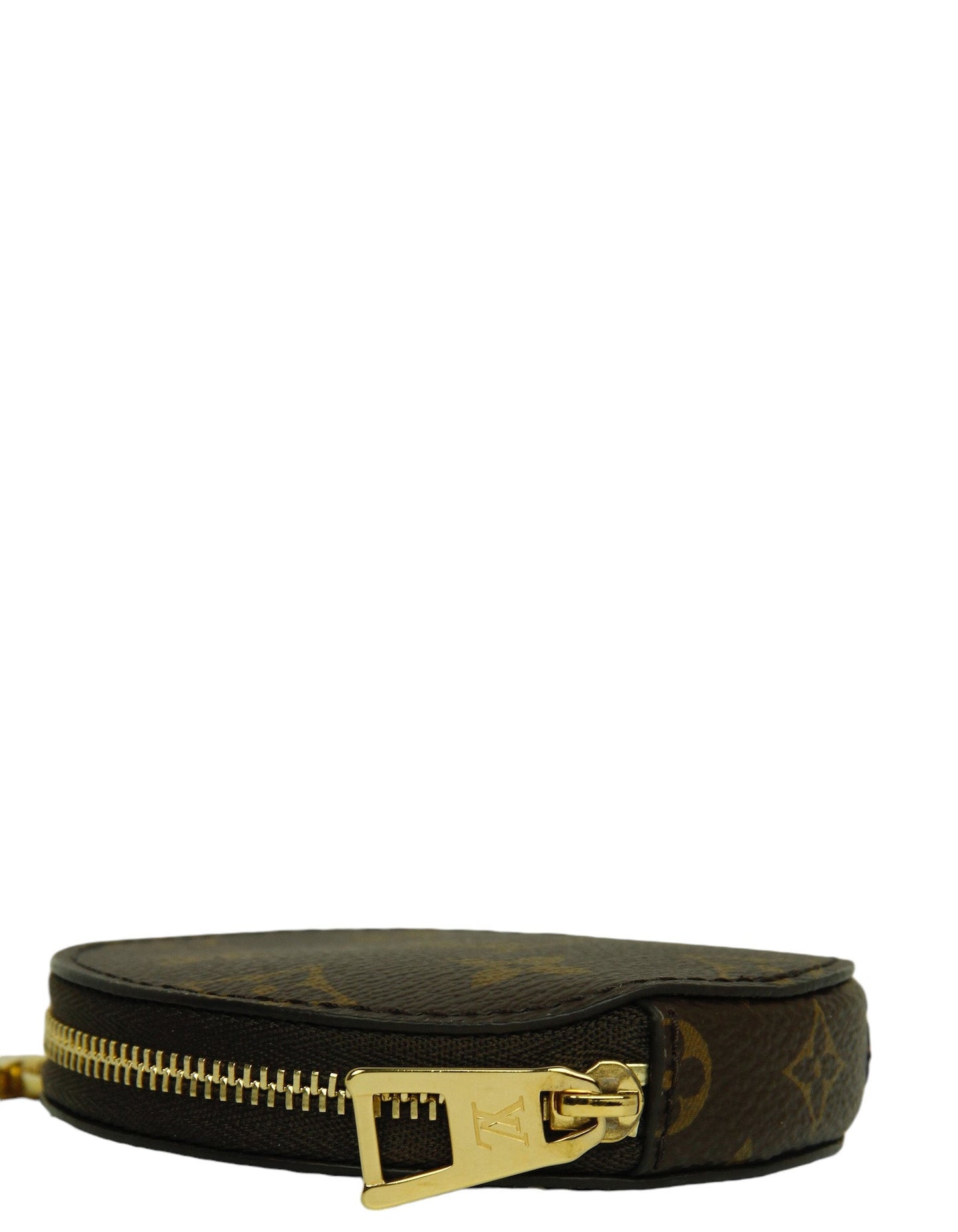 Louis Vuitton Monogram/ Red Multi Pochette Accessories Round Coin Purse