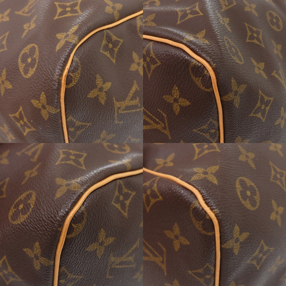 LOUIS VUITTON Boston Duffel bag M41412 Monogram canvas Brown Monogram Keepall bandouliere60