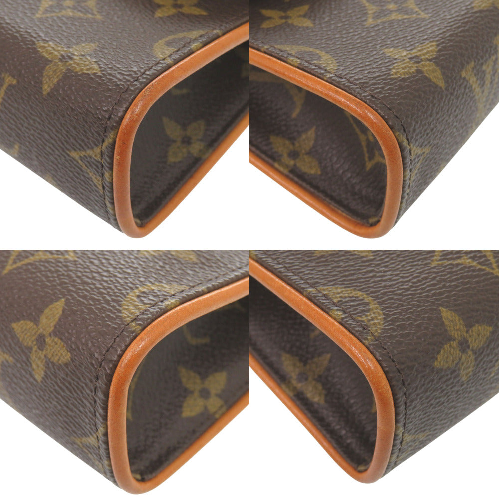 LOUIS VUITTON Waist bag M51855 Monogram canvas Brown Monogram Pochette Florentine Women