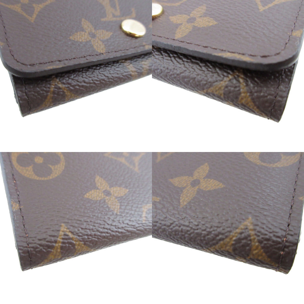 LOUIS VUITTON Key case Key holder M69517 Monogram canvas Brown Multicles