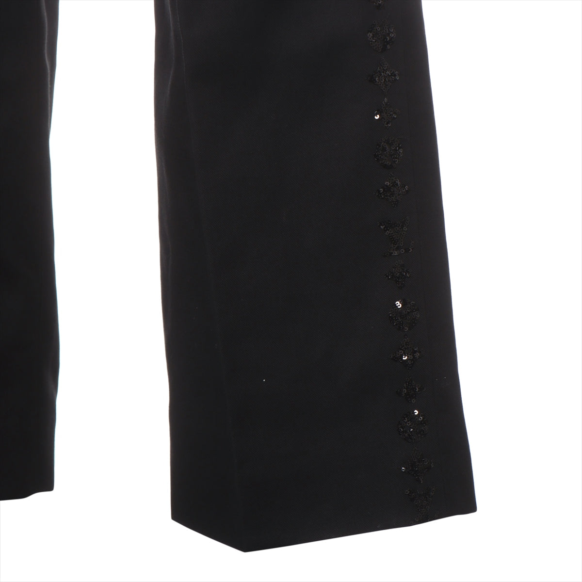 Louis Vuitton 23SS Cotton Pants 40 Mens Black RM231F Monogram Side Line