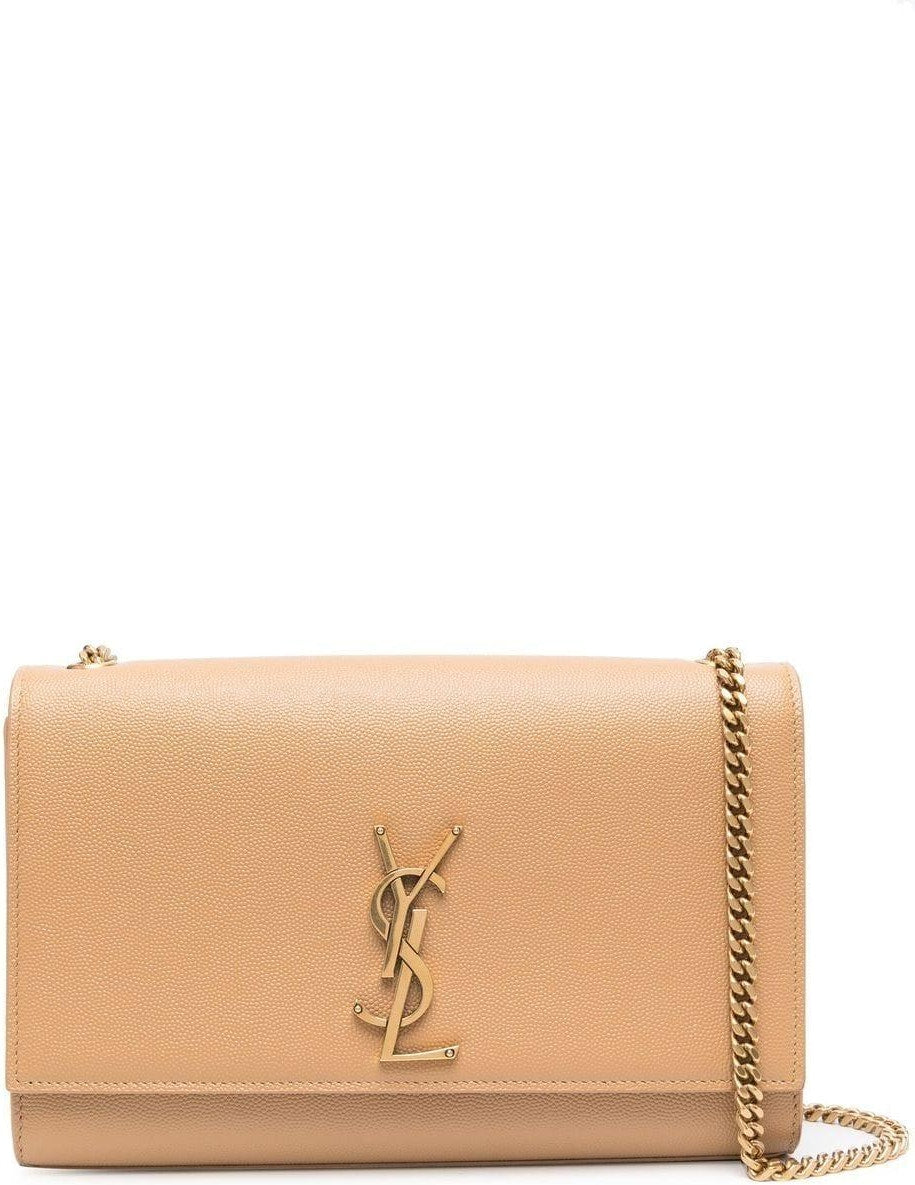 Luxury Saint Laurent Trending 2025 Women's Kate Chain Shoulder Bag in Dk Hummus | 364021BOW0W7019