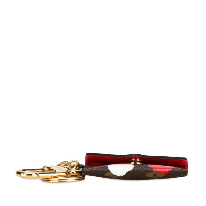 Louis Vuitton Y.K. Portee Claire Kirigami Painted Dot Charm M01209 Brown PVC Louis Vuitton