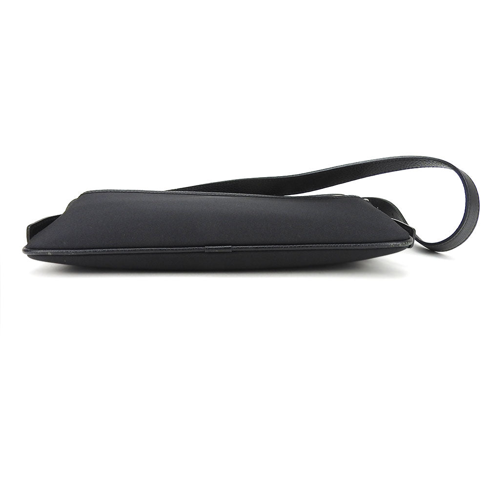 BURBERRY Shoulder Bag Canvas, Leather black Women