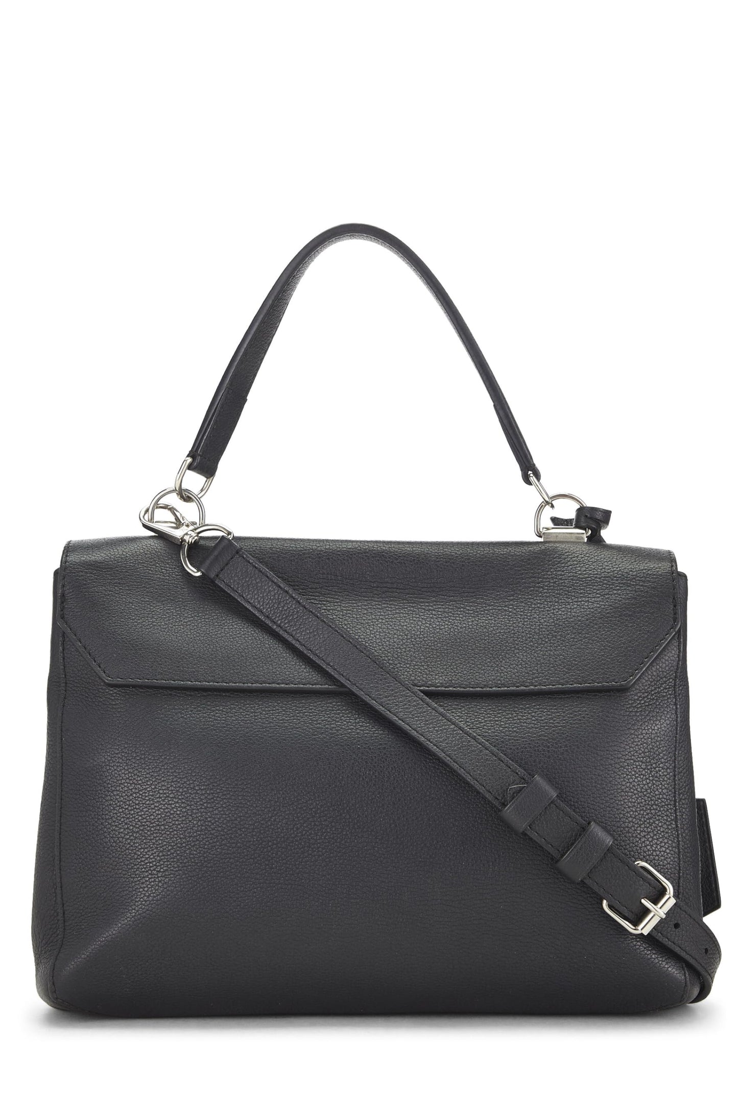 Louis Vuitton, Black Leather Lockme II, Black