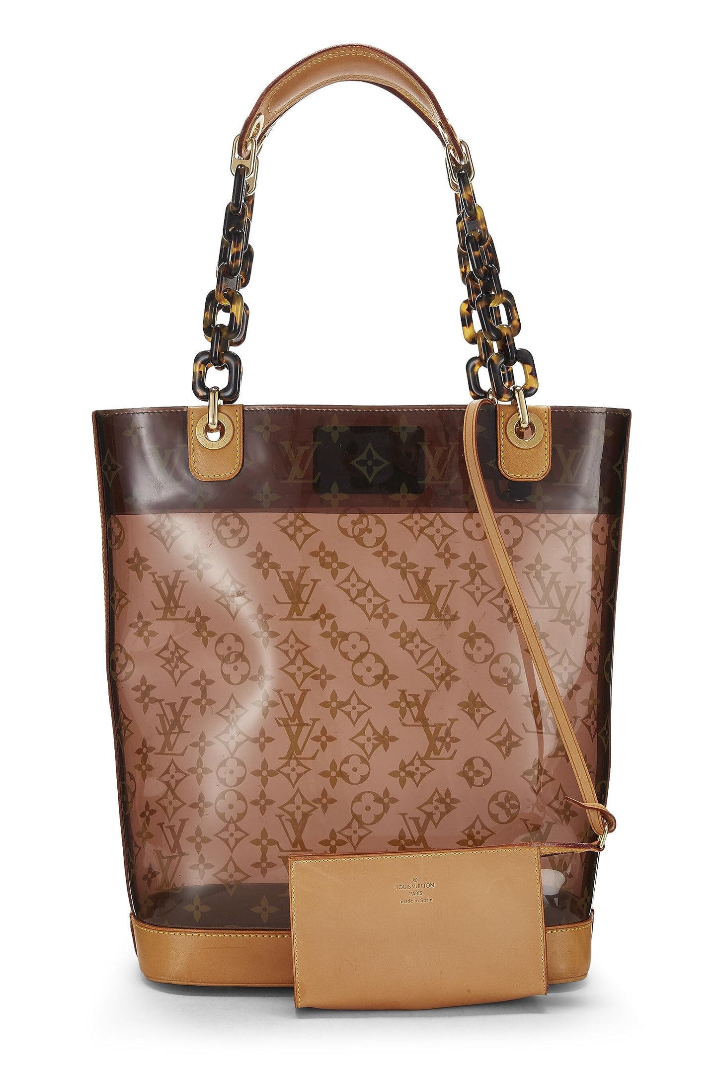 Louis Vuitton, Monogram Ambre Vinyl Cabas MM, Brown