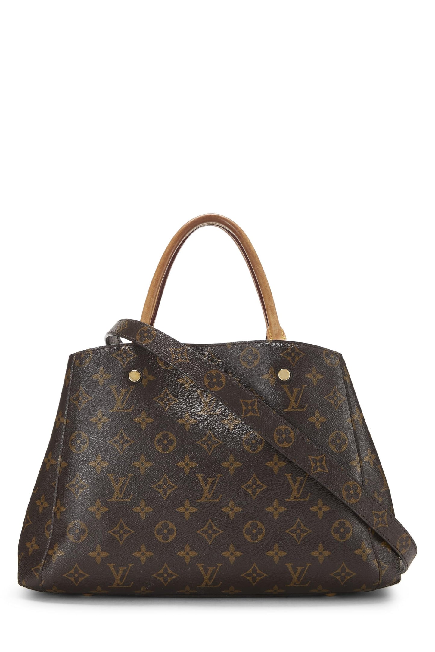 Louis Vuitton, Monogram Canvas Montaigne MM, Brown