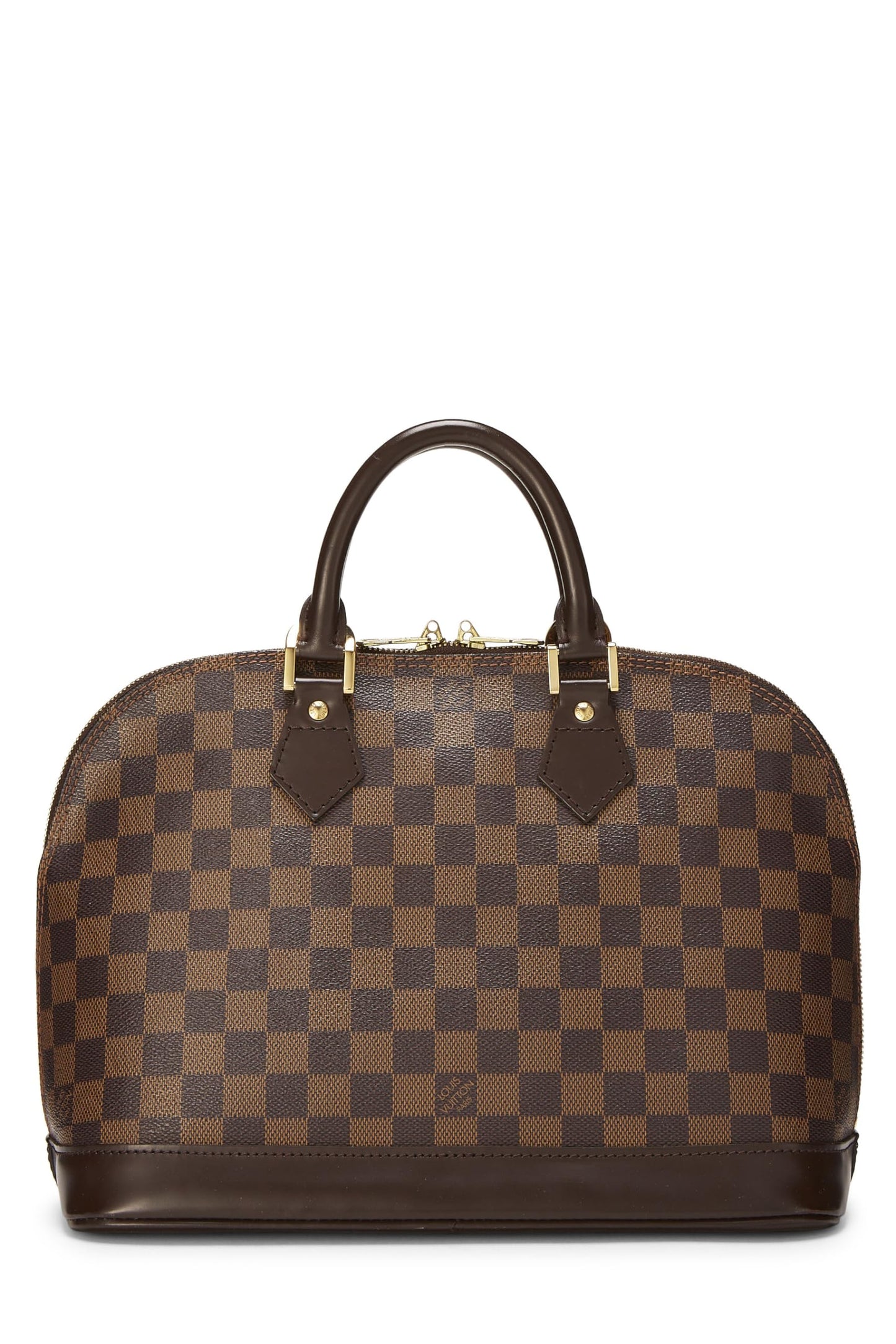 Louis Vuitton, Damier Ebene Alma PM, Brown