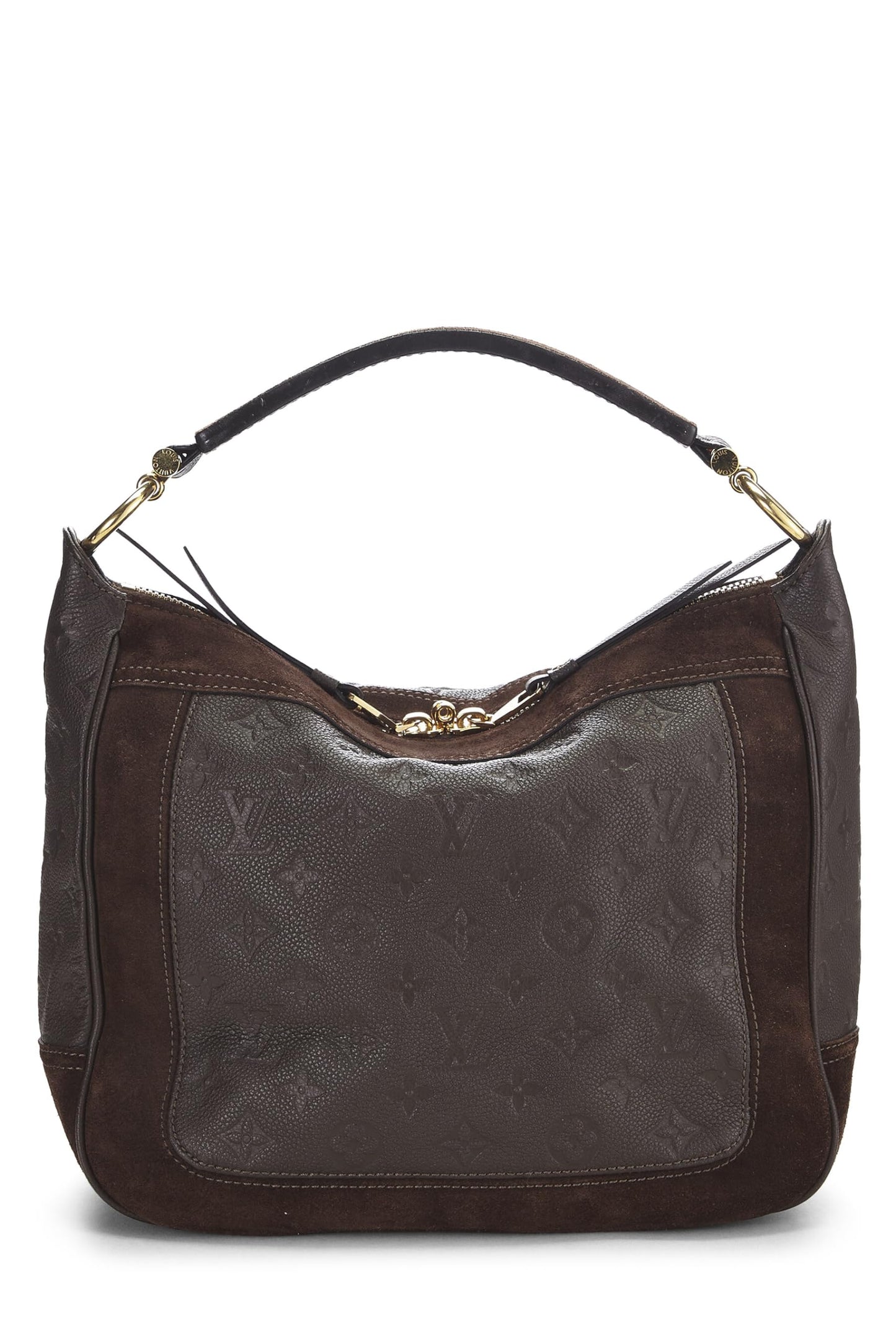 Louis Vuitton, Terre Monogram Empreinte Audacie PM, Brown