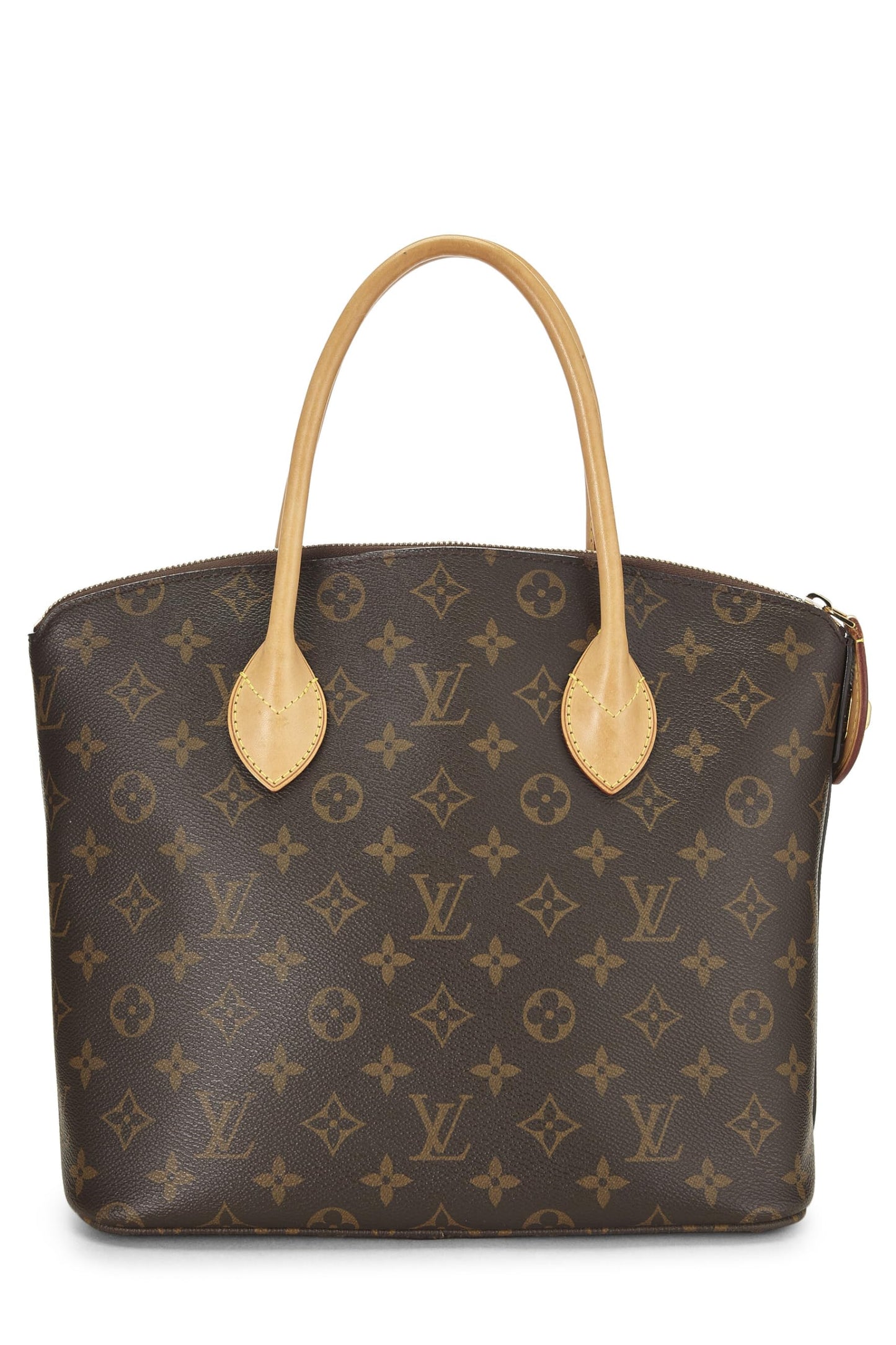 Louis Vuitton, Monogram Canvas LockIt Vertical MM NM, Brown
