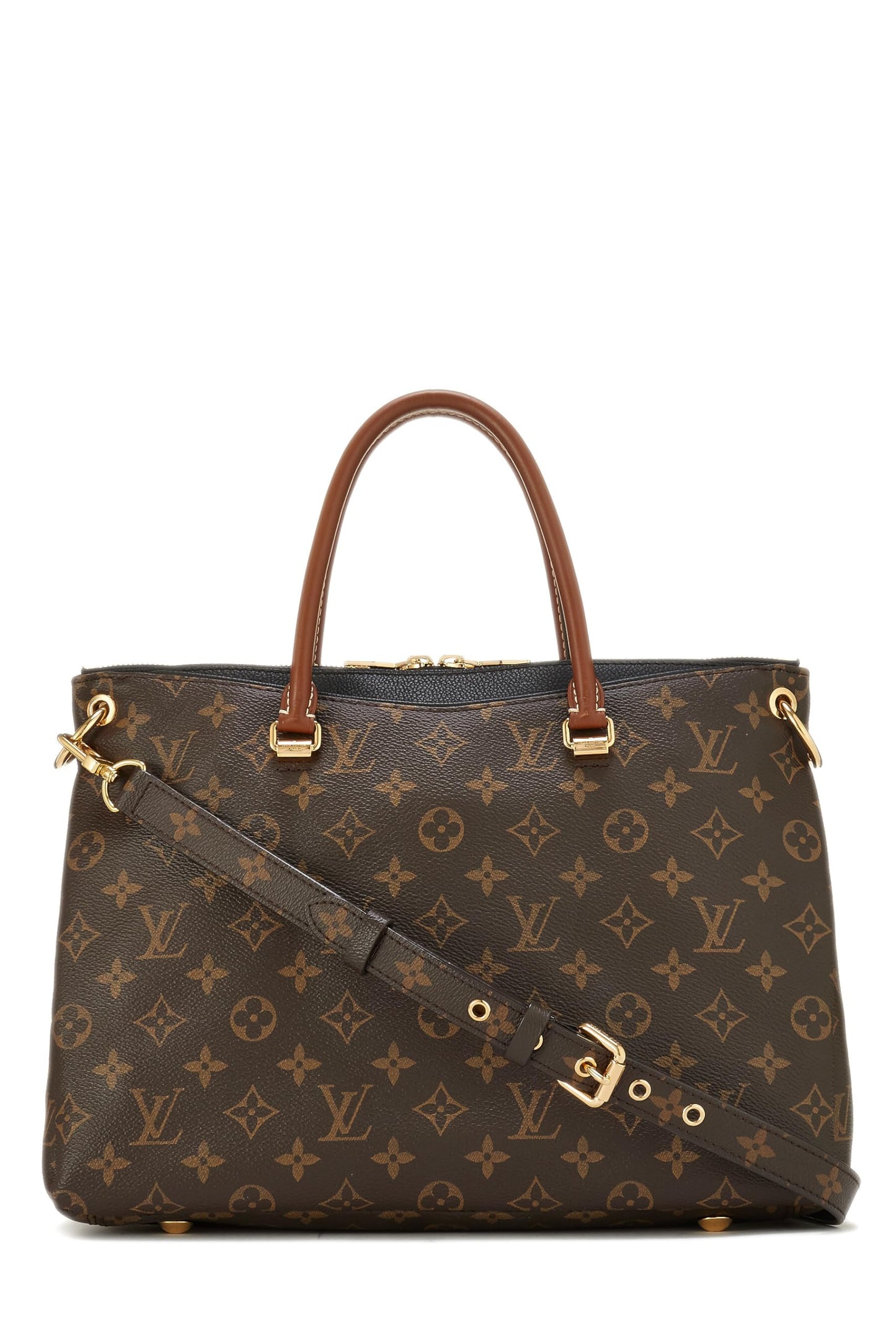 Louis Vuitton, Black Monogram Canvas Pallas, Black