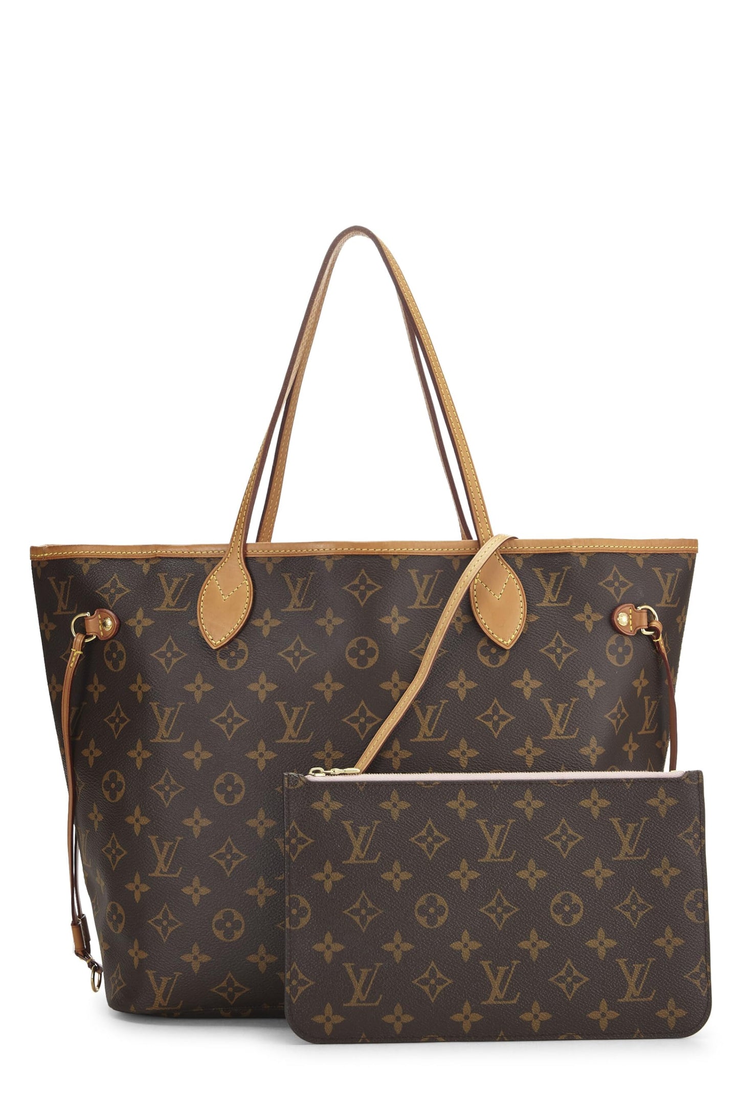 Louis Vuitton, Pink Monogram Canvas Neverfull MM NM, Pink