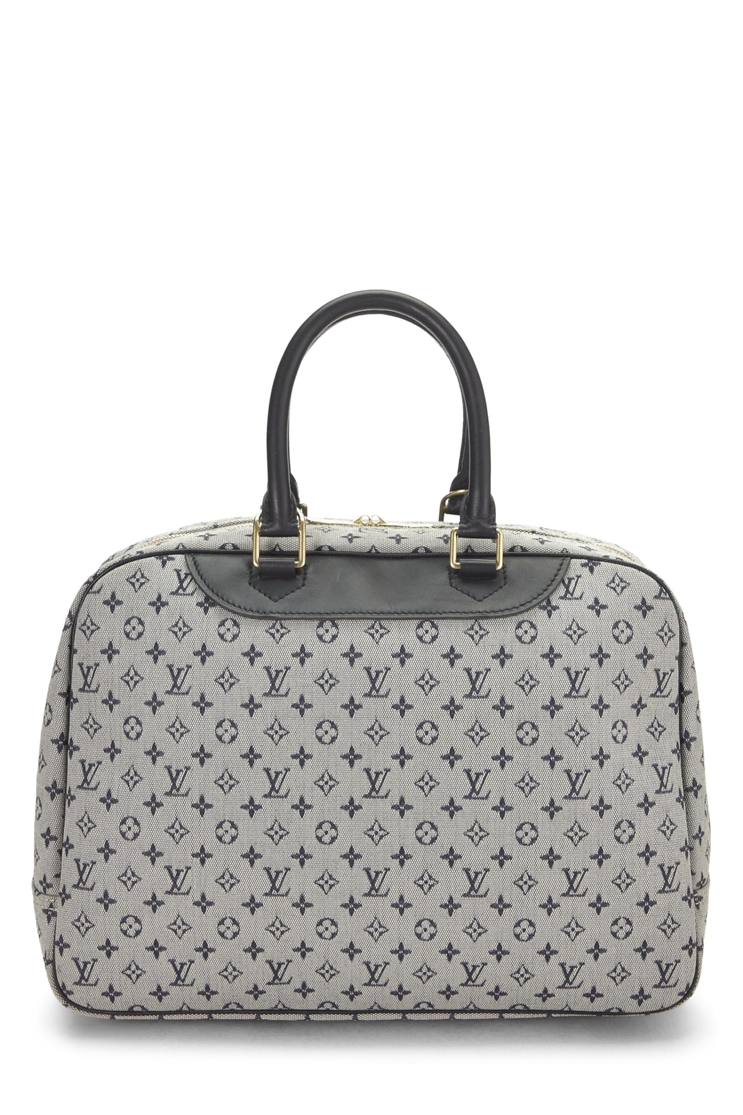 Louis Vuitton, Navy Monogram Mini Lin Deauville, Navy