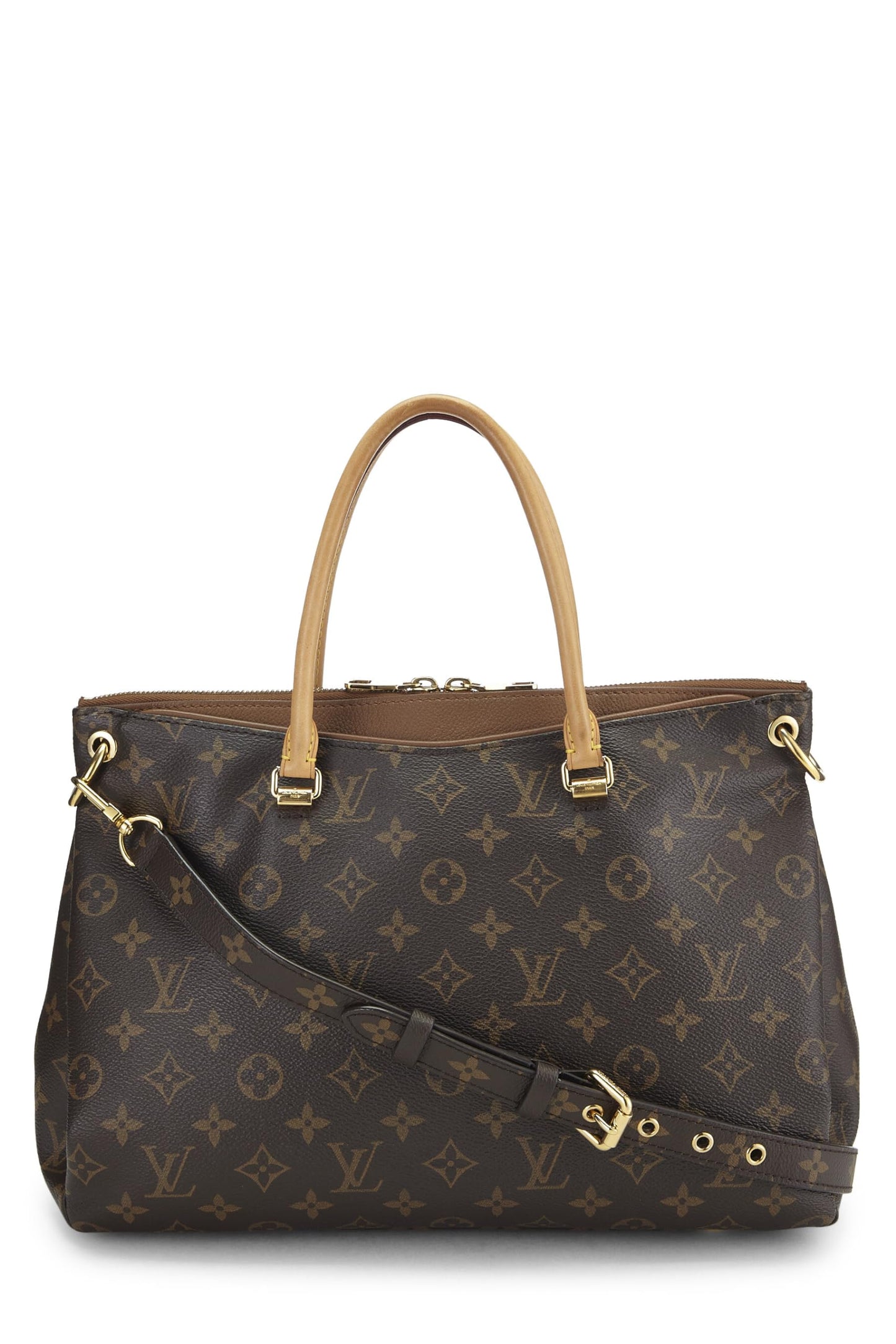 Louis Vuitton, Brown Monogram Canvas Pallas, Brown