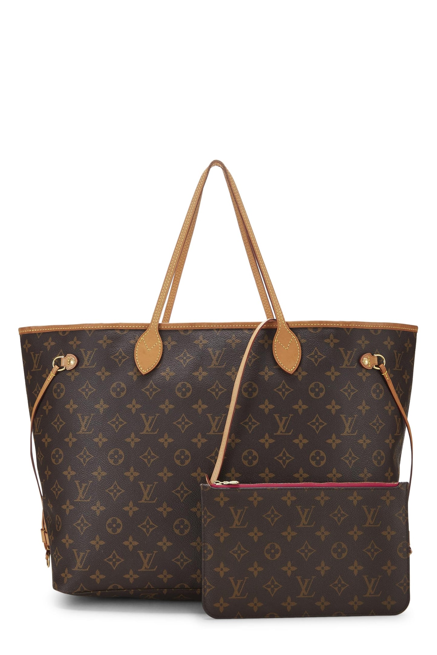 Louis Vuitton, Pink Monogram Canvas Neverfull GM NM, Pink
