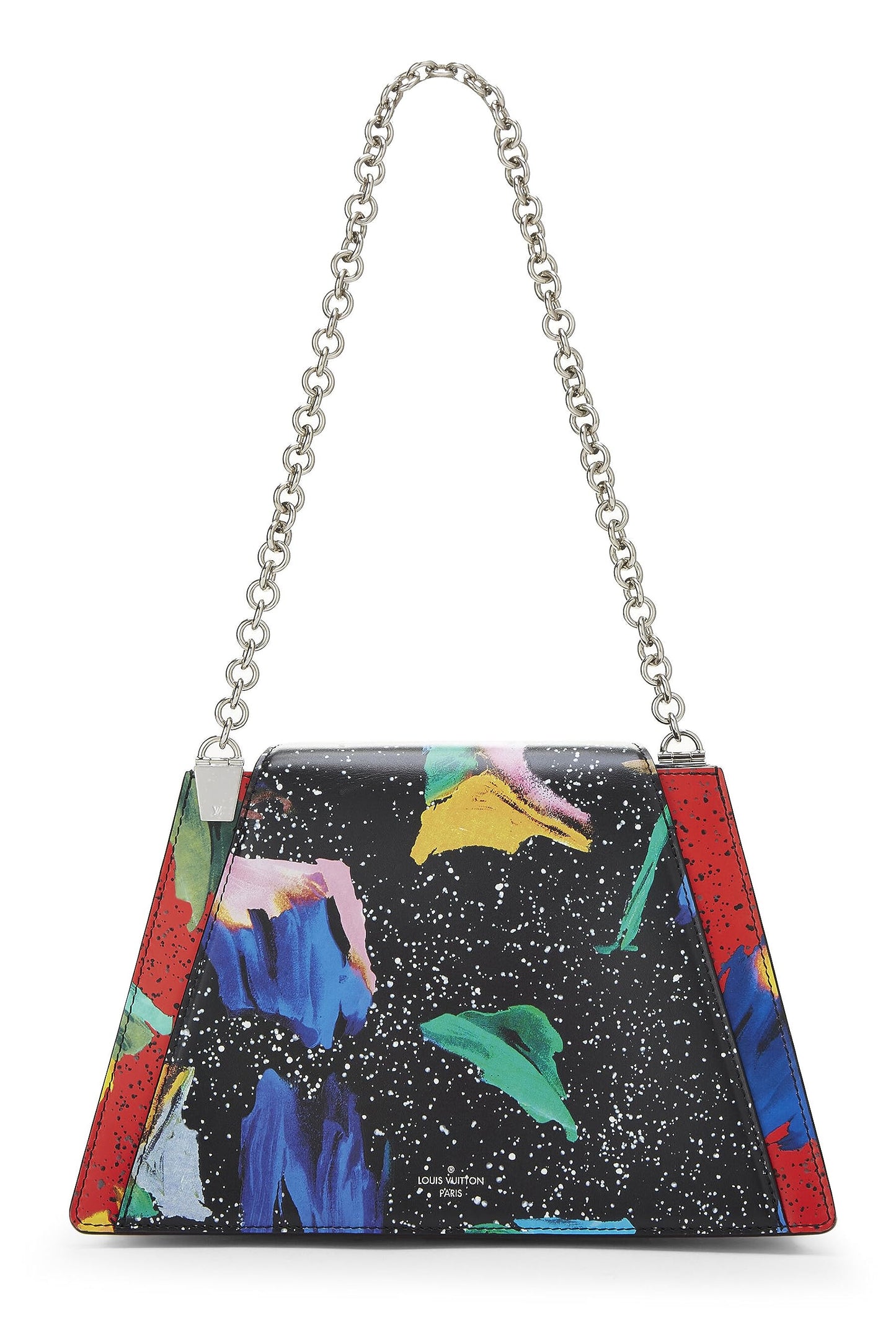 Louis Vuitton, Multicolor Calfskin Leather Trapeze Bag, Multi
