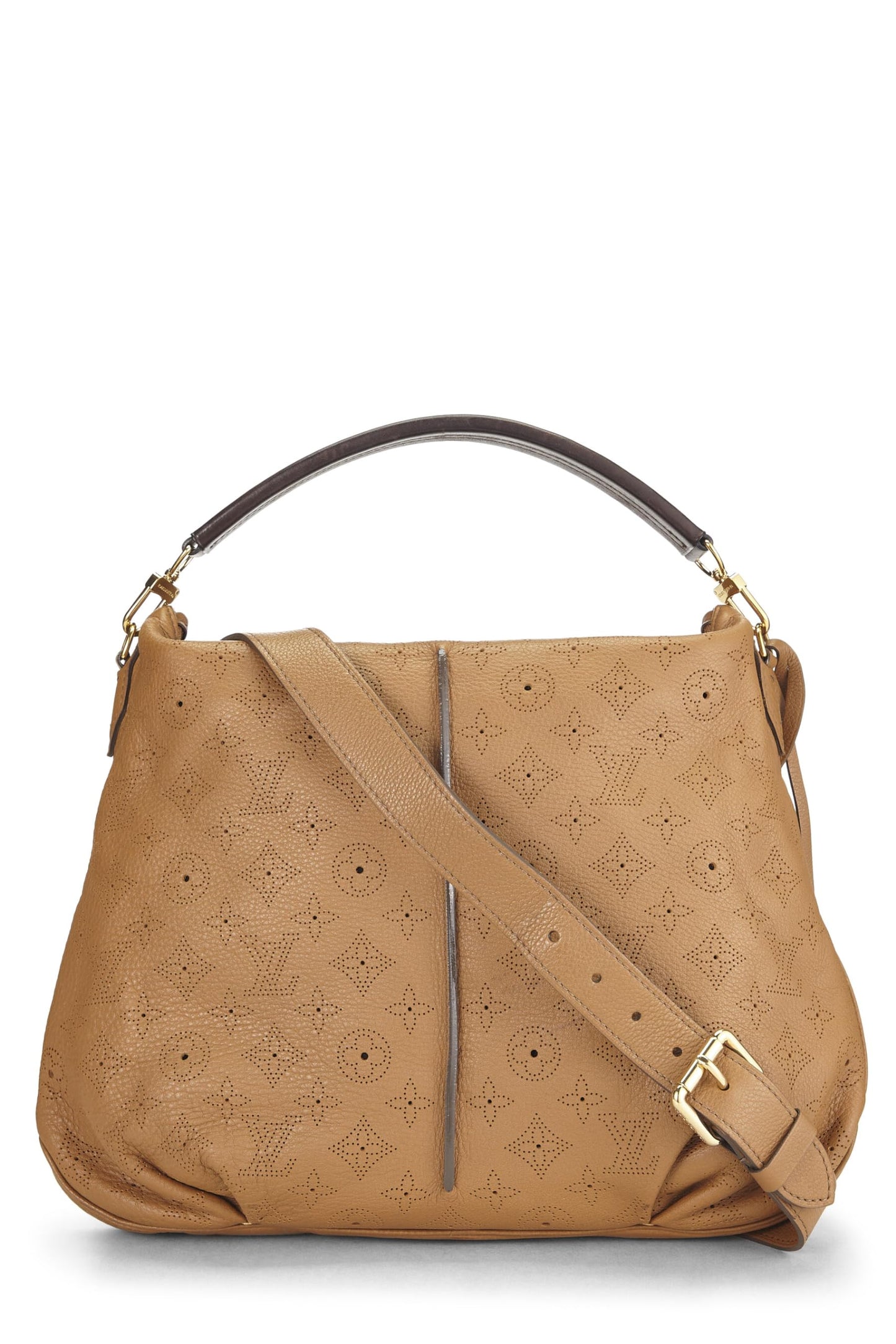 Louis Vuitton, Brown Monogram Mahina Selene MM, Brown