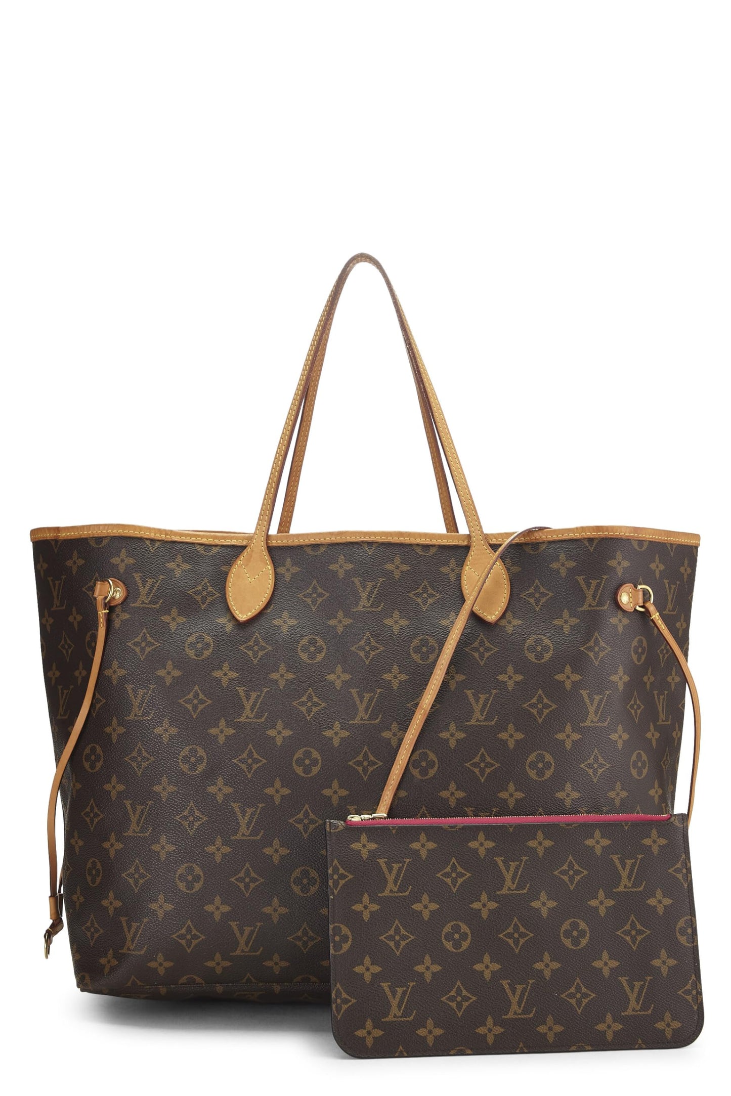 Louis Vuitton, Pink Monogram Canvas Neverfull GM NM, Pink