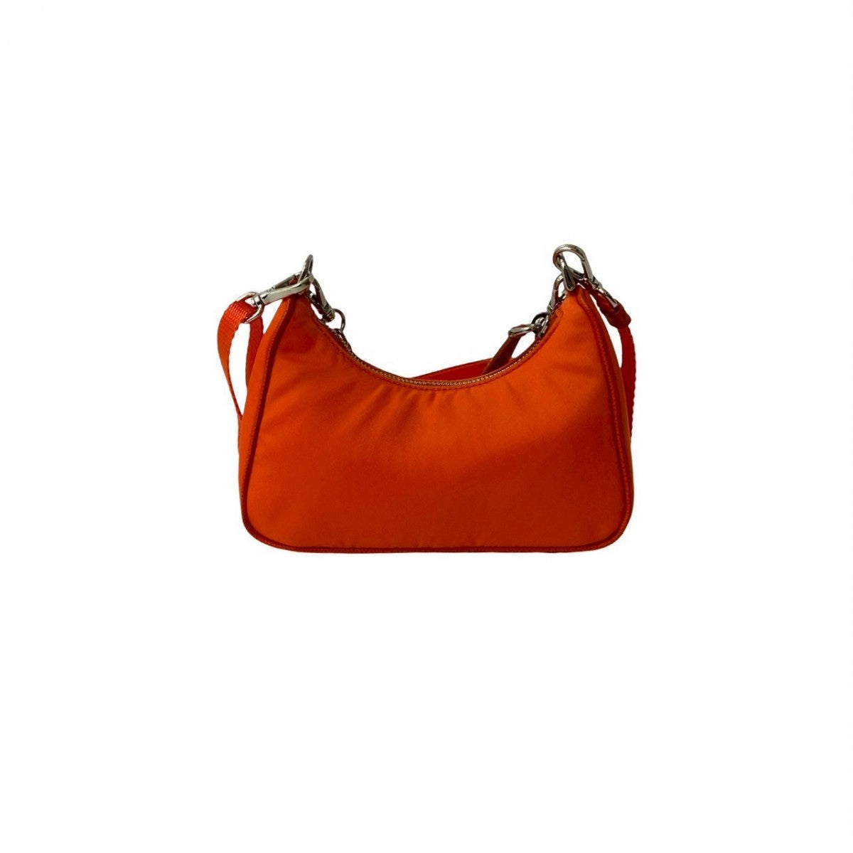 PRADA Shoulder Bag Nylon Orange