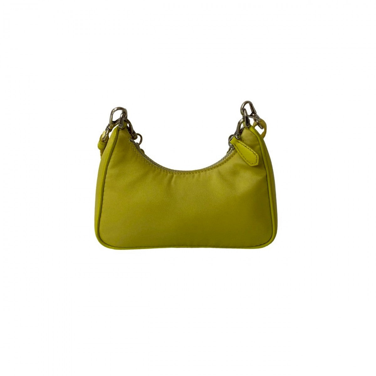 PRADA Shoulder Bag Nylon yellow
